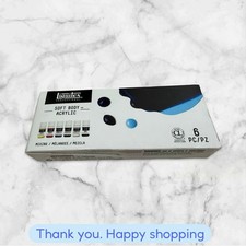 Liquitex Soft Body Acrylic Mixing Set 6pc BRAND NEW SHIPPING