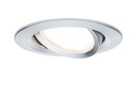 Paulmann Einbauleuchte Nova Coin Led 1X6,5W Alu 2700K 230V Rund Schwenkbar