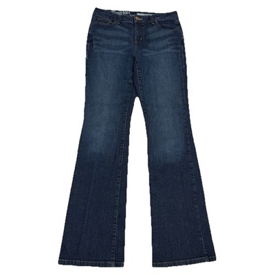 DKNY Jeans Women's 8L Soho Boot Dark Wash Stretch Denim Bootcut Jeans