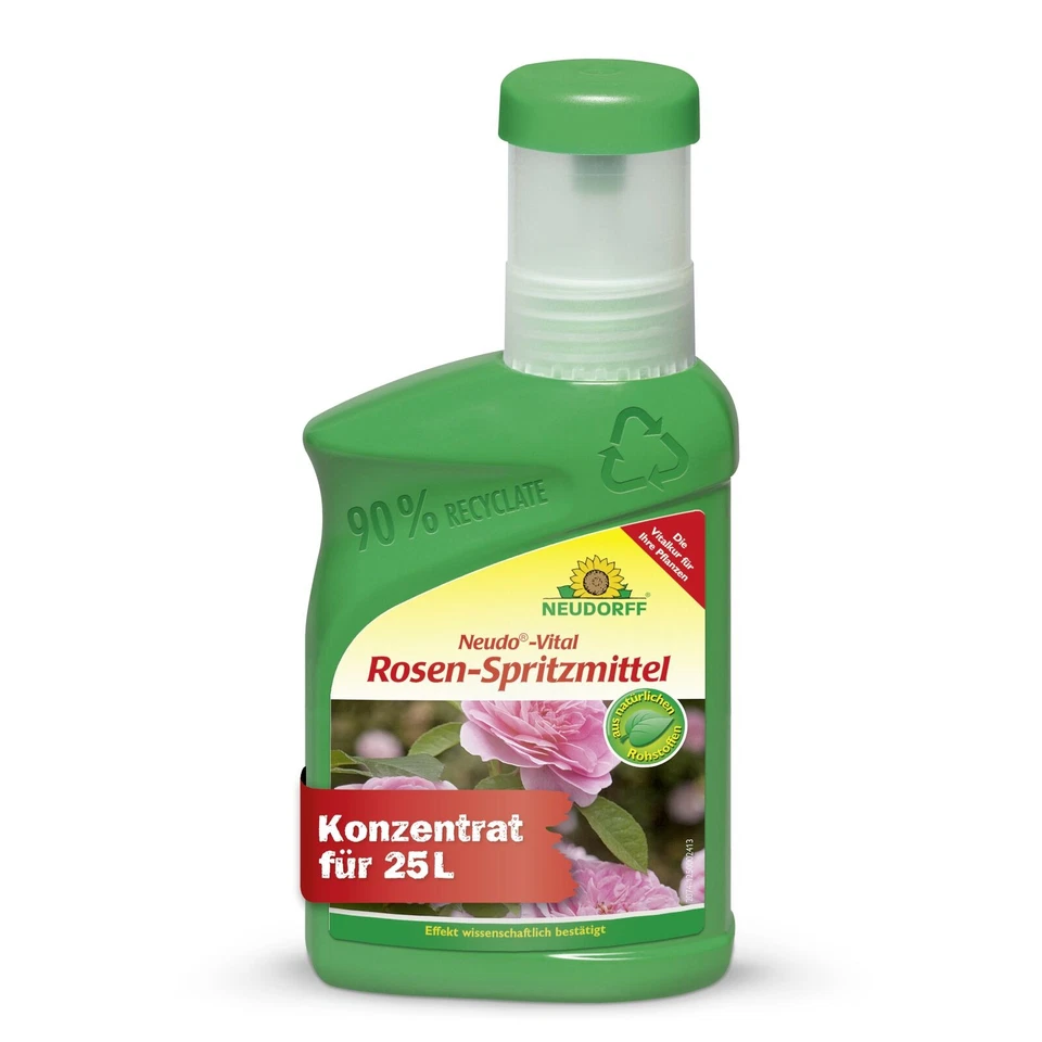 NEUDORFF Neudo-Vital Rosen Spritzmittel 250 ml - Rosenrost Mehltau Sternrußtau