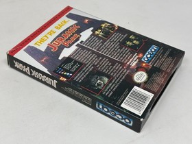 NES Nintendo - Jurassic Park - CIB Complete in Box w/ Manual & Poster - Tested