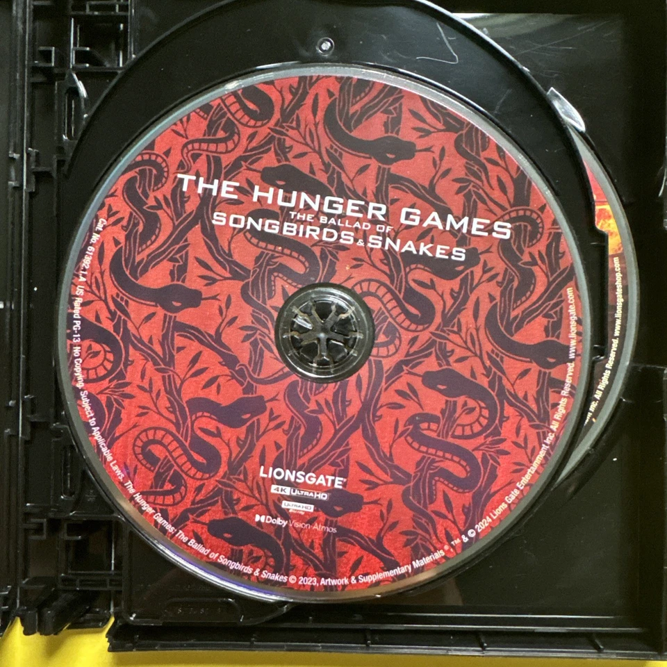 THE HUNGER GAMES 5 Film Collection (2012-23) 4K UHD REGION FREE - Viewed ONCE - Image 3 of 4