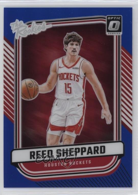 2024 Panini Donruss Optic The Rookies Blue Prizm 35/49 Reed Sheppard #3 RC 5w5