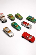 Lotto 8 auto Majorette vintage anni 70 80 Made in France Renault, Lamborghini