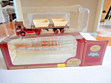EFE Commercials 22601 AEC Ergo Artic 2 axle flatbed Spiers Melksham 1:76 + box