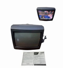 Symphonic 13" CRT TV Retro Gaming Television ST4913 w Manual NO REMOTE TESTED