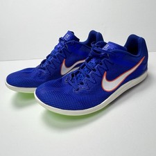Track Spikes Nike Zoom Rival Distance Shoes Racing Blue DC8725 Men  s Sz 11