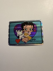 VINTAGE Stickers Prismatic Vending Machine Betty Boop