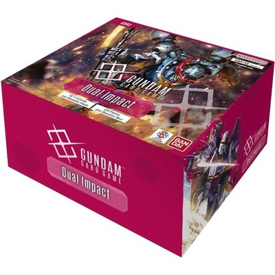 Dual Impact Booster Box Gundam TCG GD02 New Factory Sealed English Clean Wrap