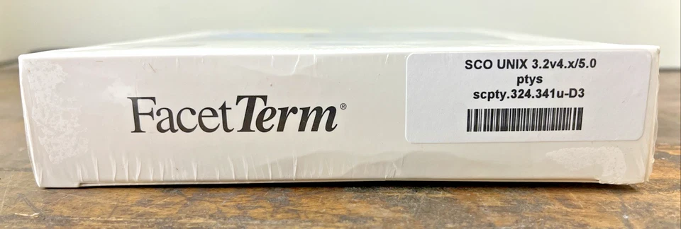 Facet Term UNIX Windowing for Terminals - New-Sealed - Image 2 of 4