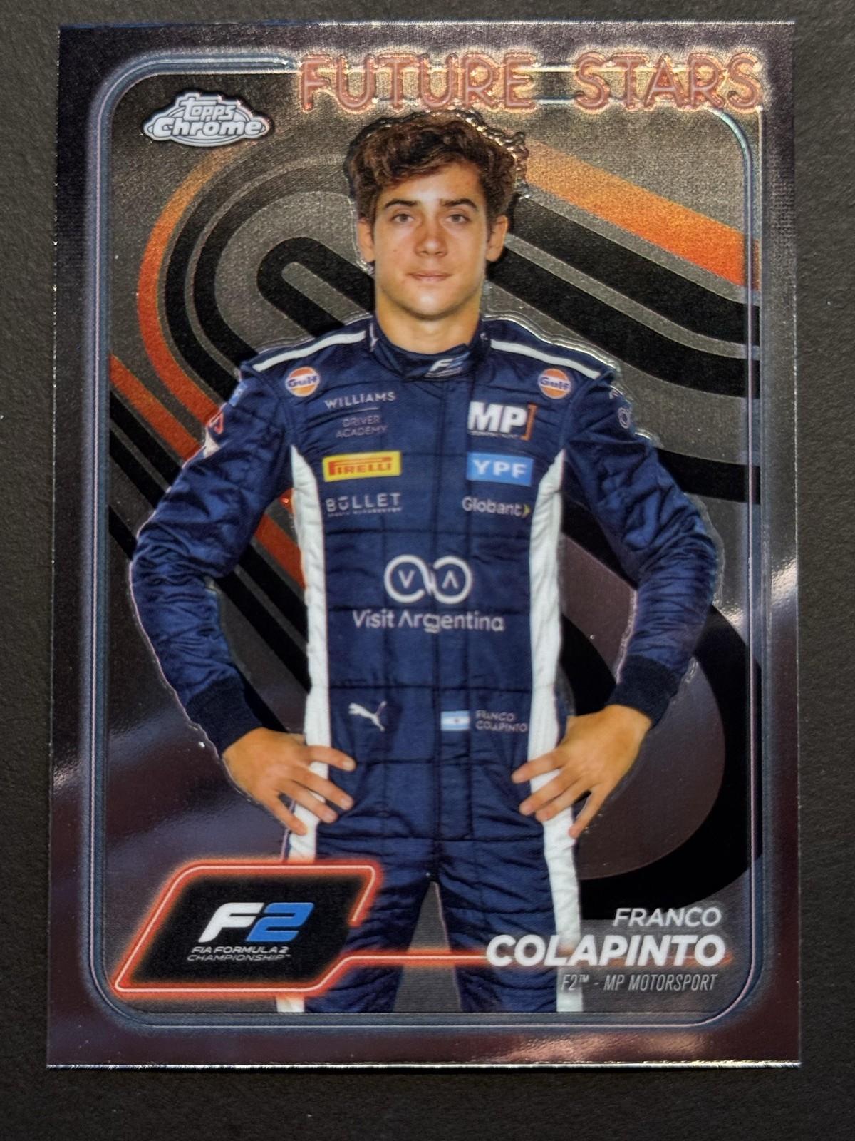 2024 Topps Chrome Formula 1 #24 Franco Colapinto Refractors