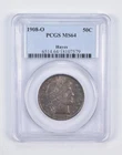 MS64 1908-O Barber Half Dollar Hayes PCGS a2265