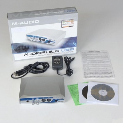 M-Audio Audiophile USB - Audio & MIDI Interface mit S/PDIF - OVP