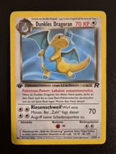 Pokémon Karte - Dunkles Dragoran - 22/82 - 1st Edition - Team Rocket - 1995 - DE