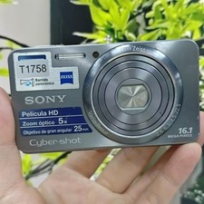 SONY Cyber-shot DSC-W570 Silver 16.1 MP Digital Camera 5x Zoom English 95 New