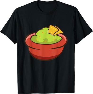 Guacamole With Nacho Chips Love Guacamole T-Shirt