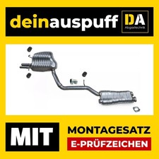 Auspuffanlage für Mercedes C-Klasse 180 CGI C180 C204 S204 W204 M265