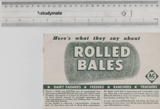 ALLIS-CHALMERS ROTO-BALER 16 PAGE BROCHURE TL-606-503