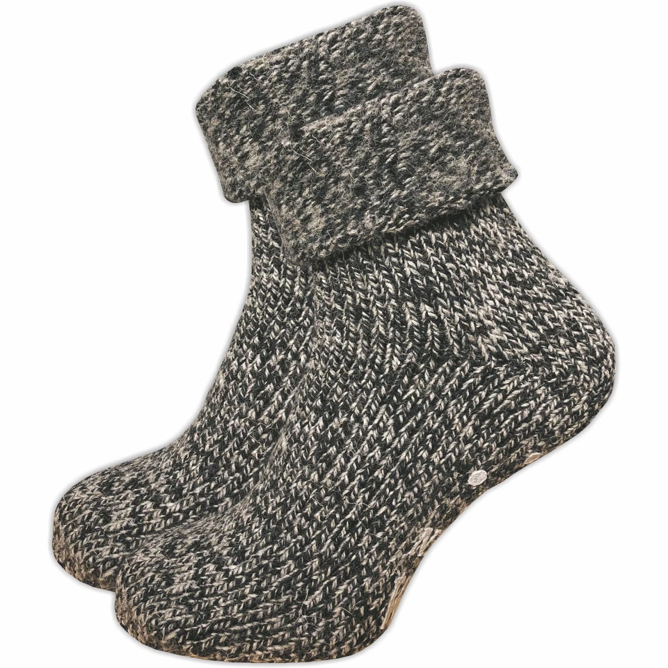 1 Paar Damen Stoppersocken | ABS Socken | Noppensocken | 70% Wolle - Bild 3 von 4
