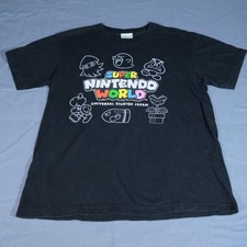 Super Nintendo World Universal Japan Resort T Shirt Size Small Yoshi Goomba Boo
