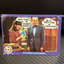 Mork & Mindy Trading Card (1978 Topps ) #46