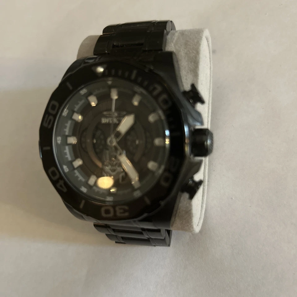 Reloj Invicta Marvel LE Black Panther Hombre Cuarzo 48mm 33149 - ¡Batería Nueva! Foto 4 de 4