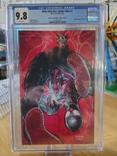 Miles Morales: Spider-Man #1 Big Time Collectibles Virgin CGC 9.8 Giang