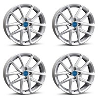 4 Borbet Felgen N 6.5X16 ET32 4X108 SIL FüR Jeep Avenger