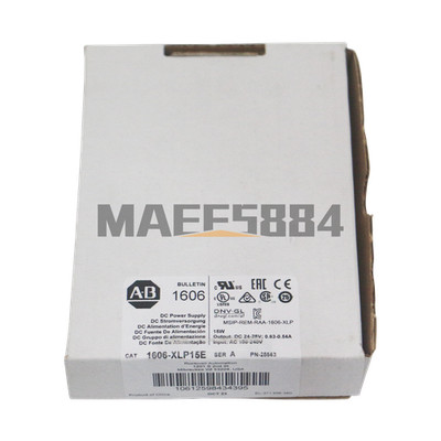NEW Allen Bradley 1606-XLP15E Power Supply 100-240v-ac 0.54-0.63a 24-48v-dc 15w