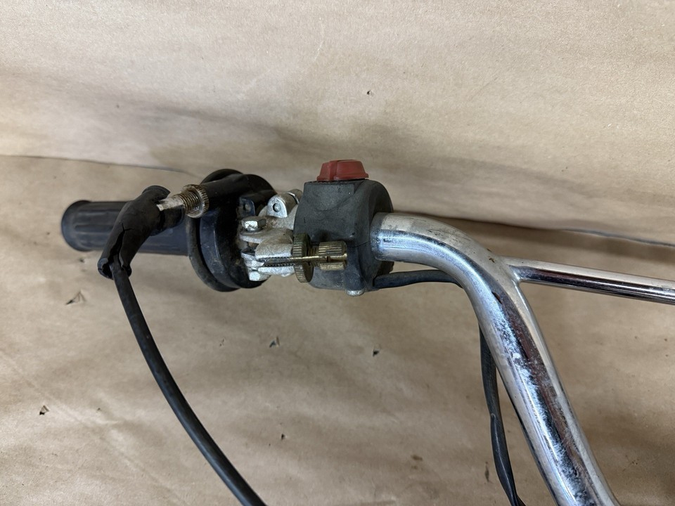 1975 Honda XL70 Handlebars Controls Throttle Kill switch XL 70 OEM ...