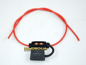 Sicherungshalter Sicherung KFZ ATO Spritzwassergeschützt mit 1,5 mm² Kabel