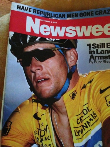 Newsweek Magazine Sept 3, 2012 Lance Armstrong "I Still Believe In ..." - Picture 2 of 2