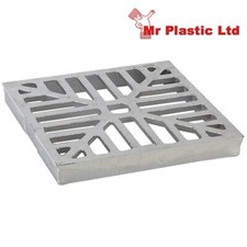 Image of Polypipe Underground Drainage Gully Grid - Round & Square - Plastic & Aluminium