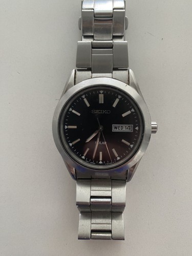 SEIKO Silver Stainless Steel Watch