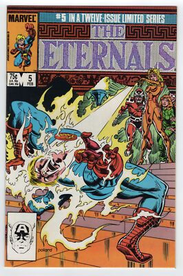 1986 MARVEL THE ETERNALS #5 THE TWO PATHS IKARIS DEVIANT KEY RARE