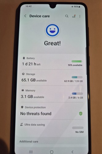SAMSUNG GALAXY A31 6GB / 128GB sbloccato doppia SIM SM-A315G/DS - Foto 10 di 12