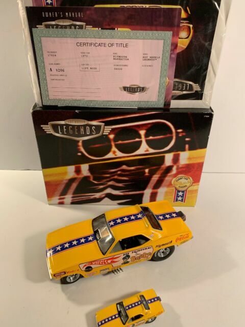 don the snake prudhomme live action funny car toy for sale