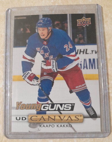 2019-20 Upper Deck UD Canvas Young Guns Kaapo Kakko #C91 Rookie RC