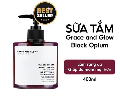 Grace And Glow: Black Opium Brightening Solution Body Wash -400ml - Picture 2 of 8