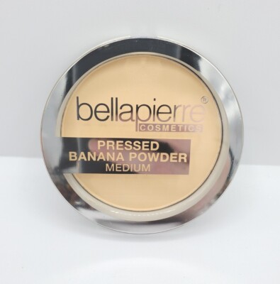 BELLÁPIERRE COSMETICS Pressed Banana Setting Powder in Medium NEW