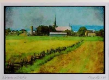 Quebec Rustic 262020 Kamouraska Ltd Ed A3 Watercolour Print