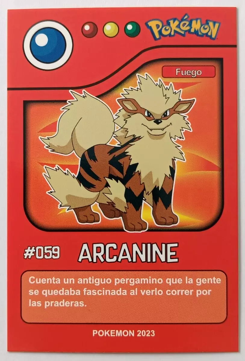 Arcanine - #059 -  Pokédex