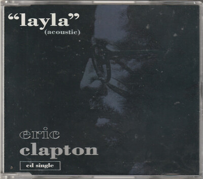 ERIC CLAPTON - Layla (Acoustic) - 1992 CD Single (Reprise)    *FREE UK POSTAGE*