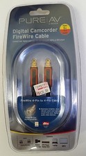 NEW BELKIN PURE AV DIGITAL CAMCORDER FIREWIRE 4-PIN TO 4-PIN CABLE 6FT AV22002