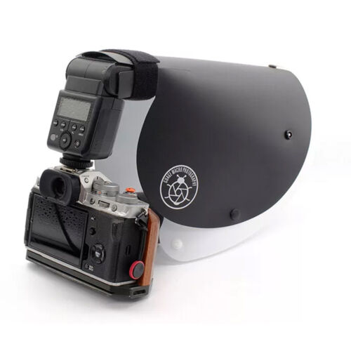 Diffusore Flash Luce Morbida Kit Modificatore Riflettore Macro Fotografia Reflex Portatile