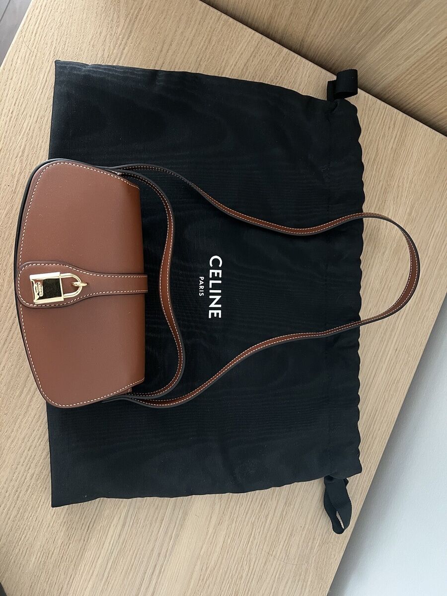 ■CELINE■TABOUショルダーバック ストラップ付きクラッチ CELINE CLUTCH ON STRAP TABOU IN SMOOTH CALFSKIN TAN | eBay