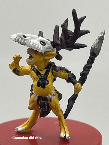D&D Pathfinder Mini MTG Creature Forge Swarm 02 Goblin Boss or Chief - Bild 8 von 16