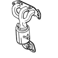 Bosal Katalysator FüR Suzuki Alto GF 1.0 Splash EX Nissan Pixo UA0 Agila (B)