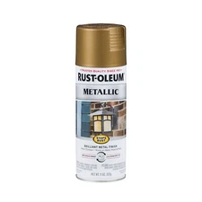313142 Stops Rust Metallic Spray Paint 11 oz Champagne Bronze
