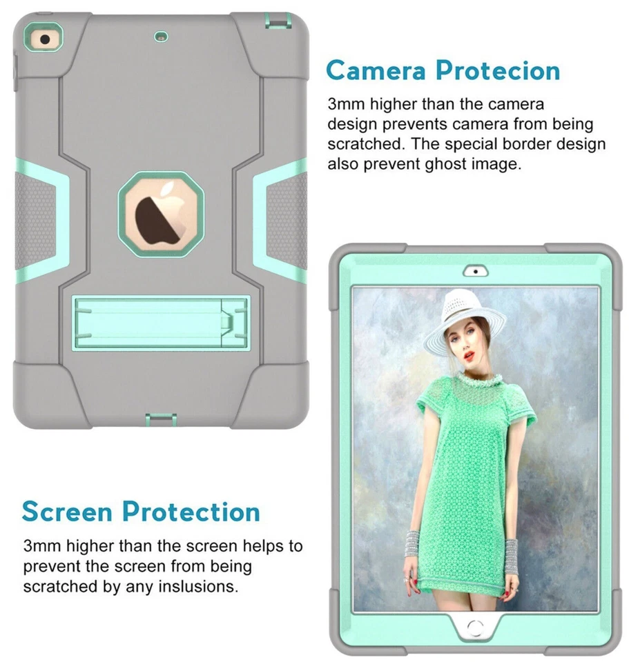 Stand Case Cover For iPad A16 11th 10th 9th 8th 7th 6th 5th Gen Christmas gifts - Image 4 of 4